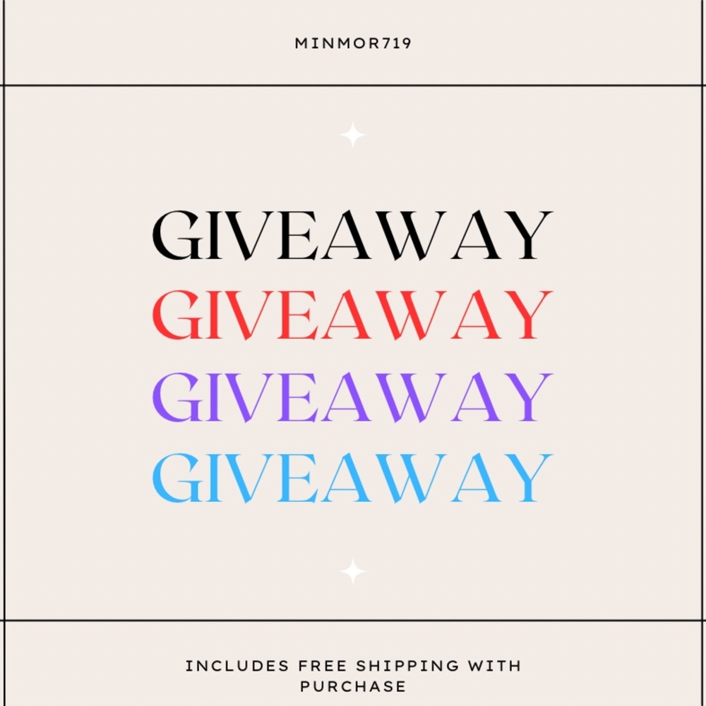 Giveaway